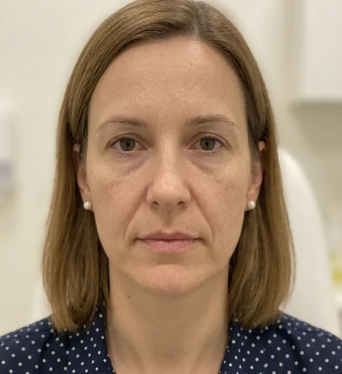 Nasolabial fold before