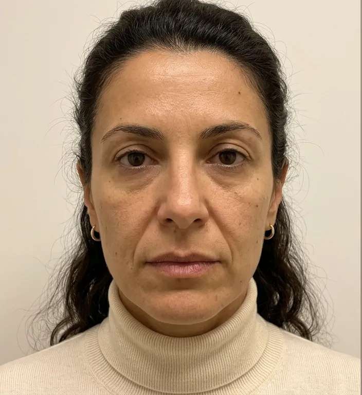 Nasolabial fold before